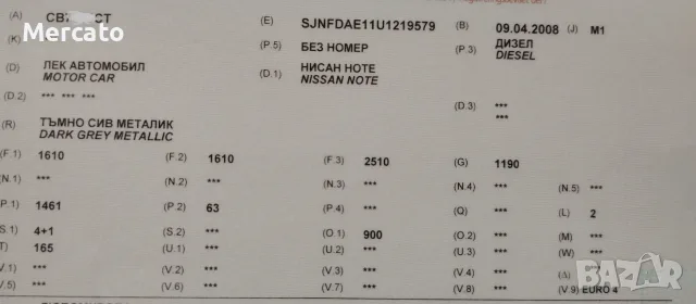 продавам автомобил Nissan Note , снимка 15 - Автомобили и джипове - 55596058
