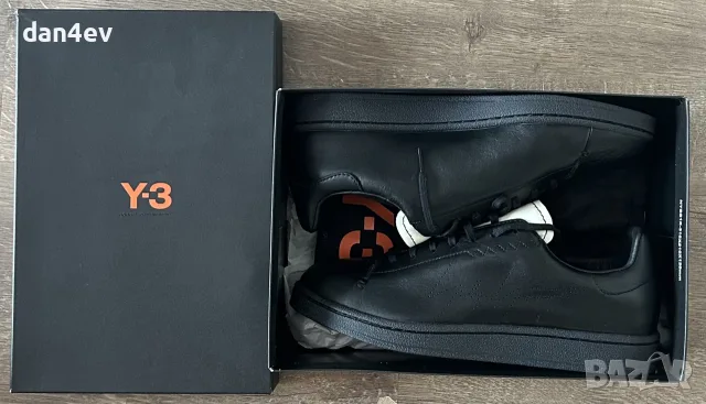 Y-3 Yohji Court 'Black', снимка 8 - Маратонки - 55636129
