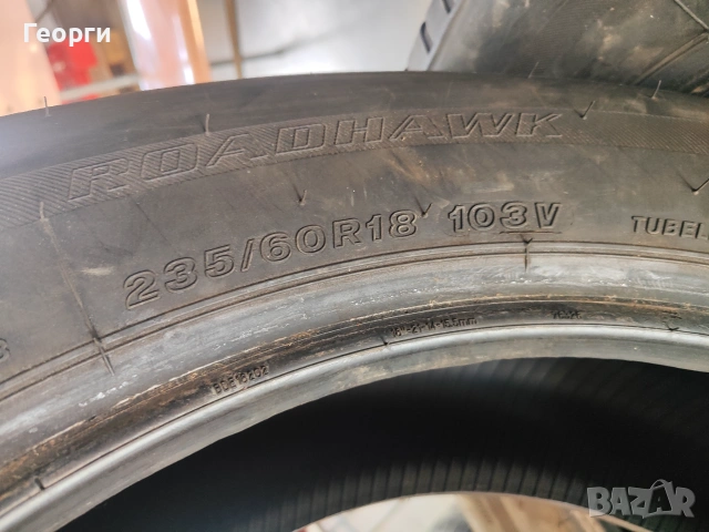 4бр. летни гуми 235/60/18 Firestone, снимка 5 - Гуми и джанти - 55000852