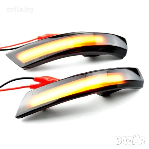 Динамични LED мигачи за странични огледала Ford Focus Mk2 Mk3 Mondeo Mk4 IP67 Plug&Play 10111