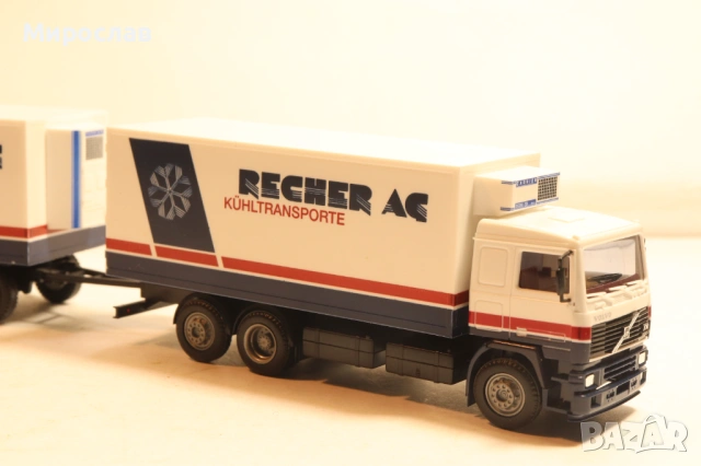 AWM H0 1/87 VOLVO THERMO КОЛИЧКА TIR КАМИОН МОДЕЛ, снимка 7 - Колекции - 54212021