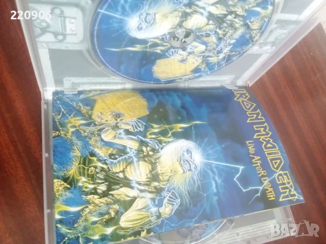 2DVD Iron Maiden - Live After Death оригинално издание, снимка 2 - DVD дискове - 55578592