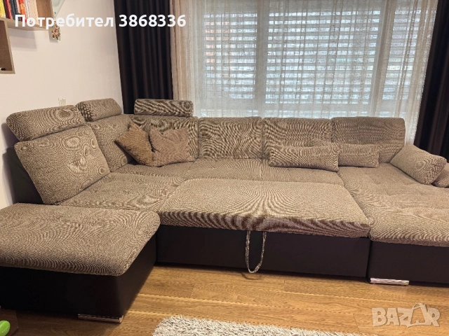 Продавам диван. Като нов, снимка 4 - Дивани и мека мебел - 54489783