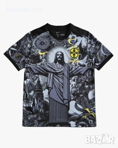 BRAZIL X JESUS ​​2024/25 black edition jersey - юношеска тениска р-р 164см
