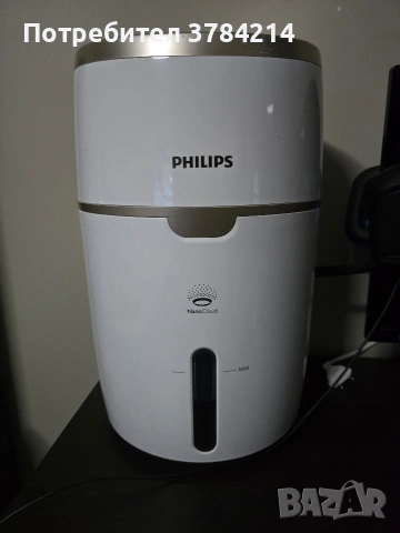 Овлажнител philips + нов филтър 