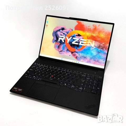 Lenovo ThinkPad E16 Gen 3/WUXGA/Ryzen 5 230/16GB DDR5/1TB, снимка 3 - Лаптопи за работа - 55013398