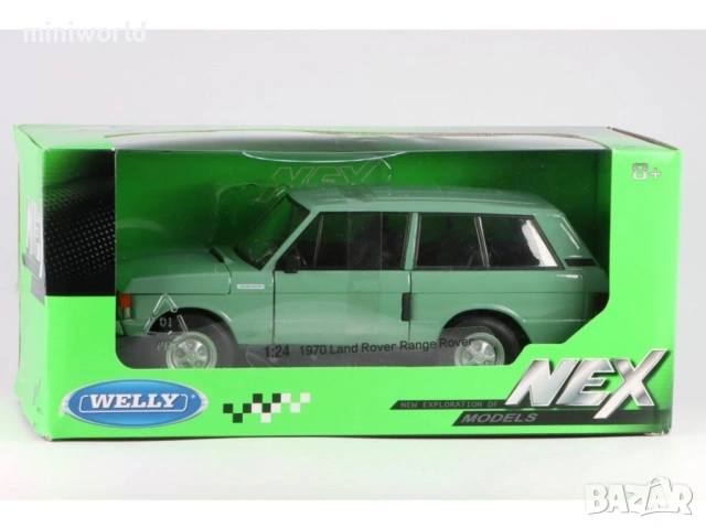 Land Rover Range Rover 1970 - мащаб 1:24 на Welly моделът е нов в кутия, снимка 4 - Колекции - 53680324