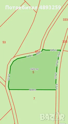 Продава се Парцел в ид.ч. в с.Градец, обл.София, снимка 7 - Парцели - 55421559
