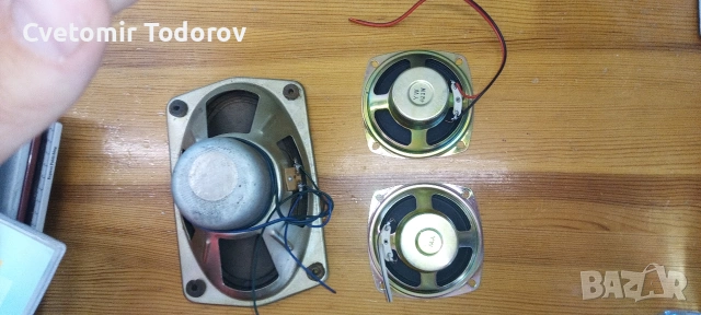 Говорители от ретро телевизори и касетофони, снимка 2 - Тонколони - 54103906