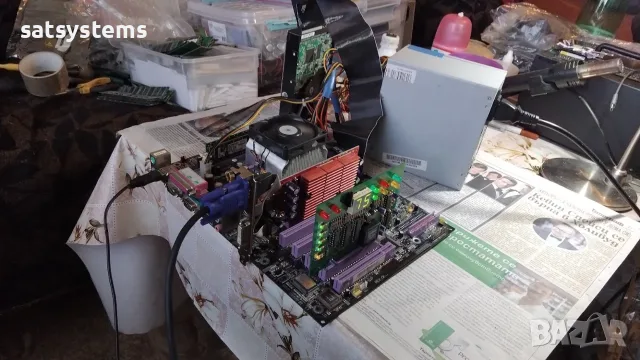 Дънна платка Soltek SL-K8AN2-GR Socket 754 CPU+FAN+RAM, снимка 9 - Дънни платки - 55503419