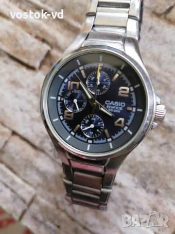 CASIO EDIFICE - РАБОТЕЩ МЪЖКИ ЧАСОВНИК , снимка 4 - Антикварни и старинни предмети - 54582627