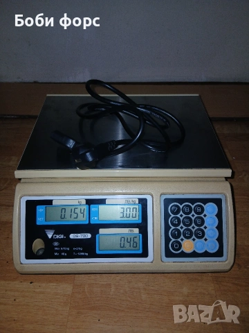 Ел.везна Диги ДS700 сертифицирана, снимка 3 - Везни - 54039718