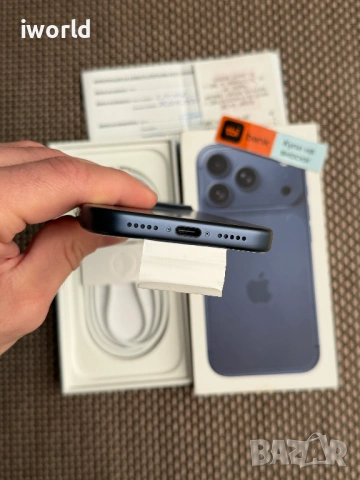 КАТО НОВ❗️ 24М ГАРАНЦИЯ❗️ iPhone 17 Pro Лизинг от 42€/мес 256GB⚠️ Deep Blue, снимка 7 - Apple iPhone - 54591950