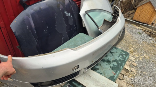 сива предна броня LY7W Ауди А4 Б6 Audi A4 B6 siva predna bronq, снимка 3 - Части - 52044895