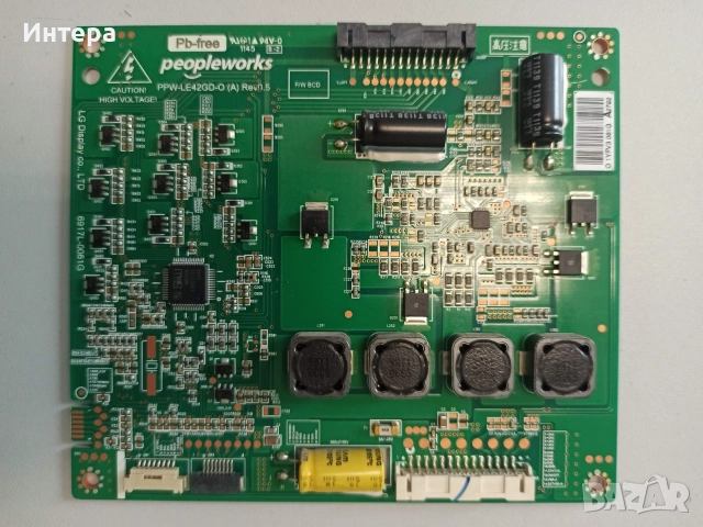LED DRIVER PPW-LE42GD-O (A) Rev0.5 от телевизор LG 42LW5590