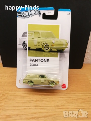 Hot Wheels Silver Series Pantone – пълен сет 6/6 (1:64), снимка 3 - Колекции - 54997667