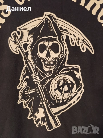 Тениска Sons if Anarchy , снимка 3 - Тениски - 53978625