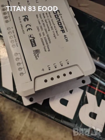 интелигентен Wi-Fi превключвател Sonoff 4CH R2, снимка 3 - Друга електроника - 55433940