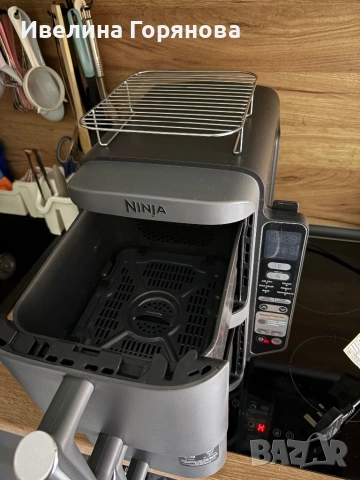 Продавам Ninja Double Stack Pro Air Fryer – много запазен, снимка 8 - Мултикукъри - 54493832