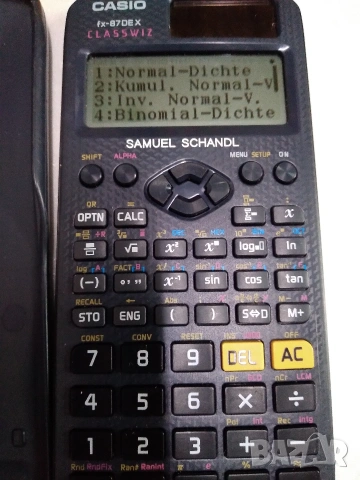 Калкулатор CASIO-87DEX, снимка 3 - Друга електроника - 55045082