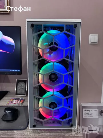Геймърски компютър i7-6700 / RX 570 4GB / 16GB RAM + AOC QHD монитор + Lenovo K500, снимка 4 - Геймърски - 53413810