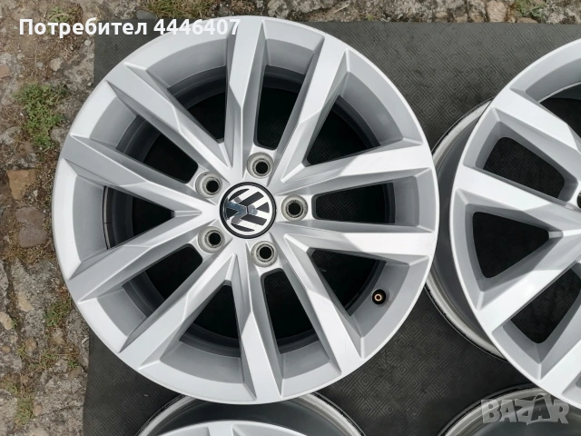 Оригинални джанти 16" 5х112 VW, снимка 3 - Гуми и джанти - 54948696