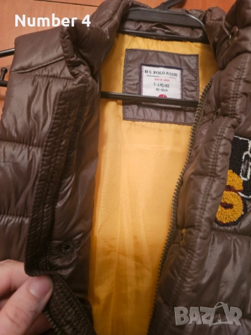 Детска грейка гъши пух U.S. Polo, снимка 5 - Детски якета и елеци - 54145920