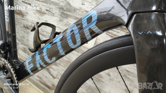 Карбонов шосеен велосипед Factor Ostro Vam Disc Ultegra Di2 Vision SC 45 | 54, снимка 11 - Велосипеди - 54560376