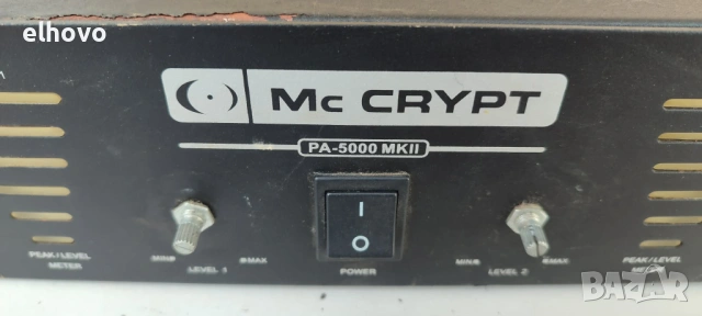 Крайно стъпало My Crypt PA-5000 MKII, снимка 2 - Ресийвъри, усилватели, смесителни пултове - 54350485