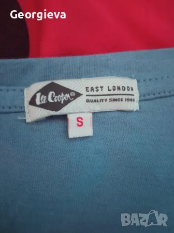ЧИСТО НОВА оригинална тениска Lee Cooper (Размер S) с етикет, снимка 6 - Тениски - 55583823
