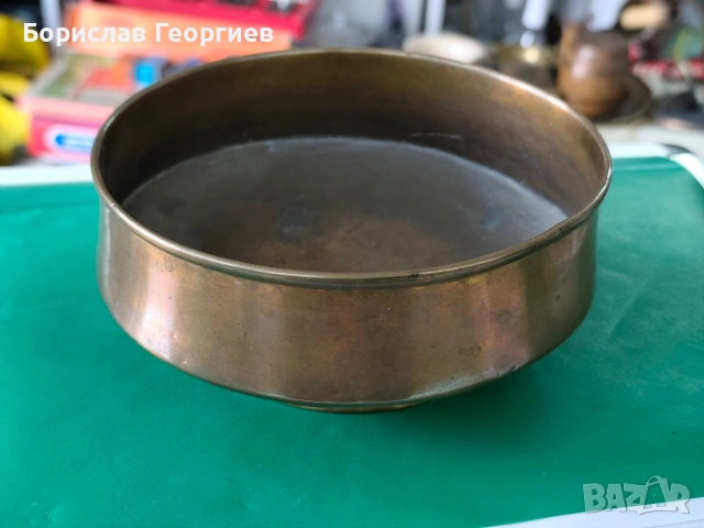 Стара руска месингова купа баташев тула