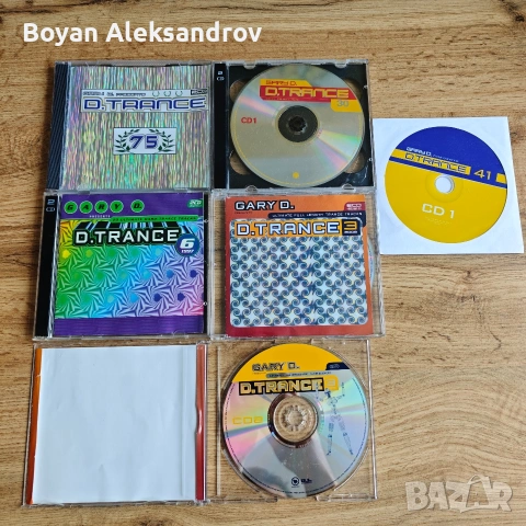 Колекция CD-та – Gary D. D.Trance / D-Techno (оригинали), снимка 2 - CD дискове - 55008626