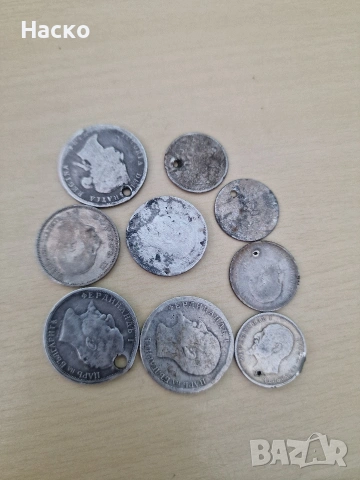 Сребърни монети за материал 25гр., снимка 5 - Нумизматика и бонистика - 54067530