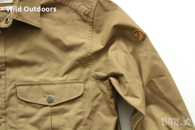 FJALLRAVEN Greenland shirt - мъжка риза с дълъг ръкав, размер М, снимка 2 - Екипировка - 54101409