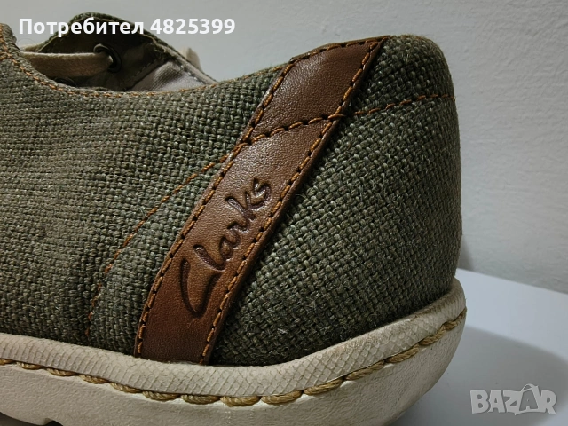 Леки обувки Clarks, 45 номер, снимка 4 - Маратонки - 54738620