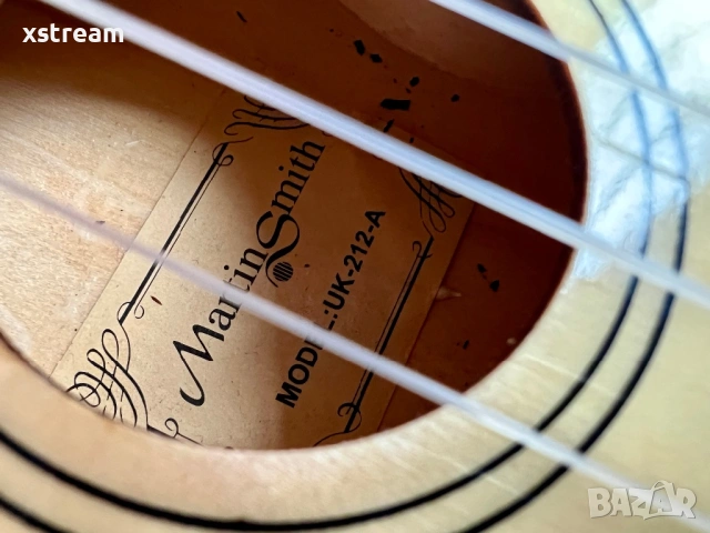 Оригинално Укулеле Martin Smith UK-212 Soprano Ukulele , снимка 7 - Струнни инструменти - 52752642