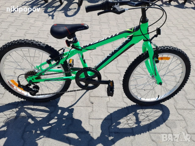 BG Велосипед 20" CYBER зелен, снимка 2 - Велосипеди - 54334557