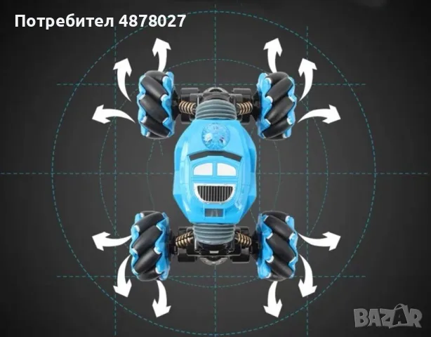 Многофункционална детска кола с управление чрез жестове/ Материал на корпуса - метал и пластмаса, за, снимка 7 - Електрически играчки - 55545596