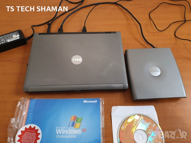 ⭐Продавам уникален ретро лаптоп DELL LATITUDE D420 с Windows XP.⭐, снимка 7 - Антикварни и старинни предмети - 54171935