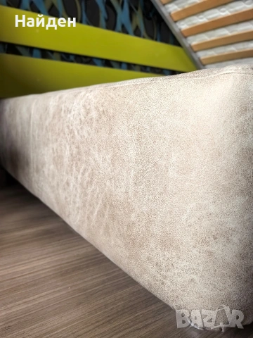 Тапицирано легло с повдигащ механизъм, снимка 5 - Спални и легла - 54165605