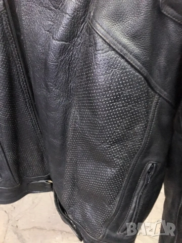 Кожено яке за мотор, снимка 4 - Якета - 54368948