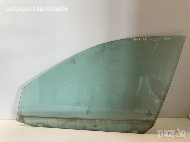 Стъкло за предна лява врата за Saab 9-3 1.9 TiD 120Hp (2008) 