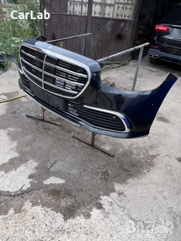 Оригинална предна броня с маска  Мерцедес S-клас w223 , снимка 3 - Части - 55256980