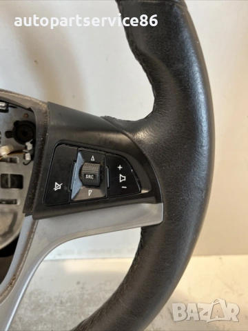 Волан черна кожа за Chevrolet Orlando (2011) 95227504, снимка 2 - Части - 54620271