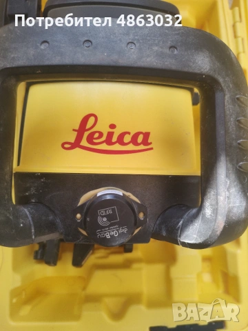 Ротационен лазерен нивелир LEICA RUGBY CLA-ACTIVE, снимка 4 - Измервателни инструменти - 55222410