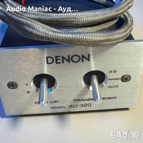 DENON AU-320 StepUp Transformer, снимка 2 - Грамофони - 54658071