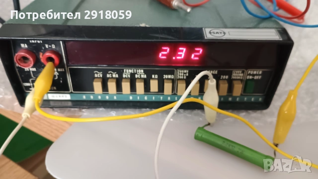 Fluke 8000A мултимер, мултицет, снимка 3 - Друга електроника - 54392706