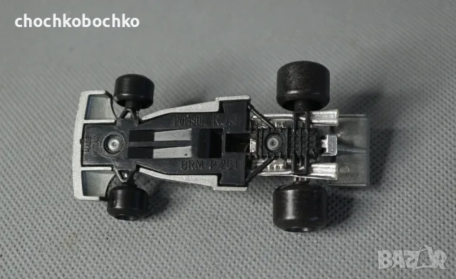 POLISTIL ITALY BRM P 201 Метална играчка модел кола количка F1, снимка 4 - Колекции - 55319880
