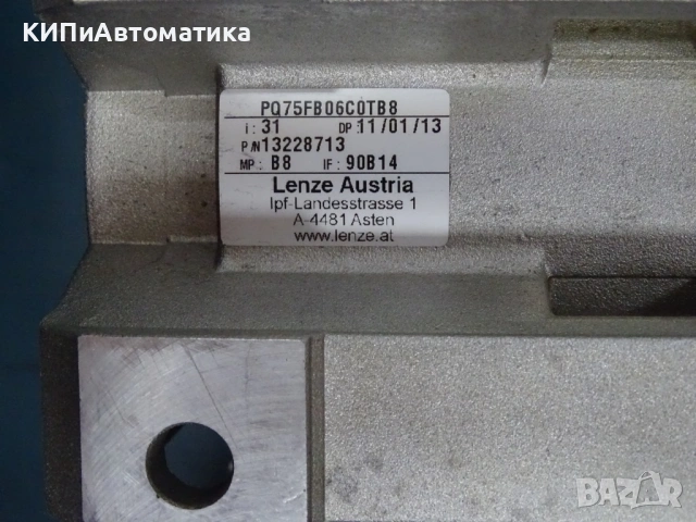 Червячен редуктор Lenze PQ75FB31C30T/B14B8 worm reducer size-75 i=31, снимка 9 - Резервни части за машини - 54579712