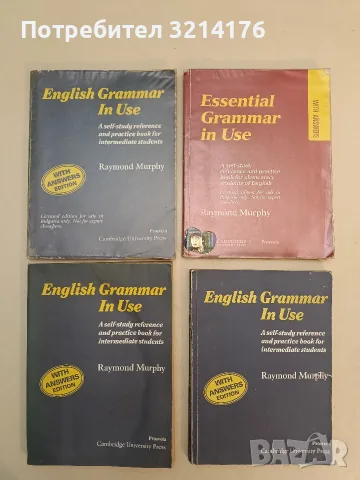 Essential Grammar In Use with answers - Raymond Murphy (1993, Отлично състояние, С подвързия)